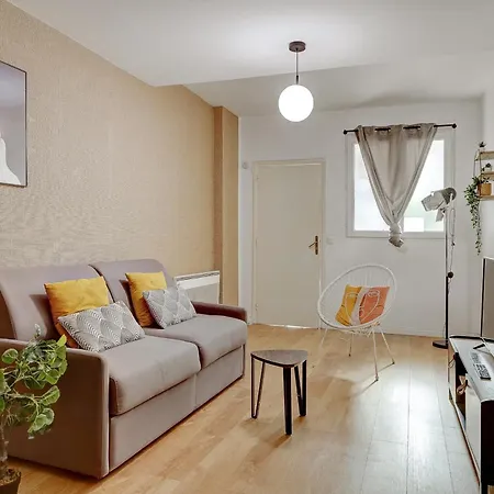 Chic Et Cosy - 4p Parc De La Parigi