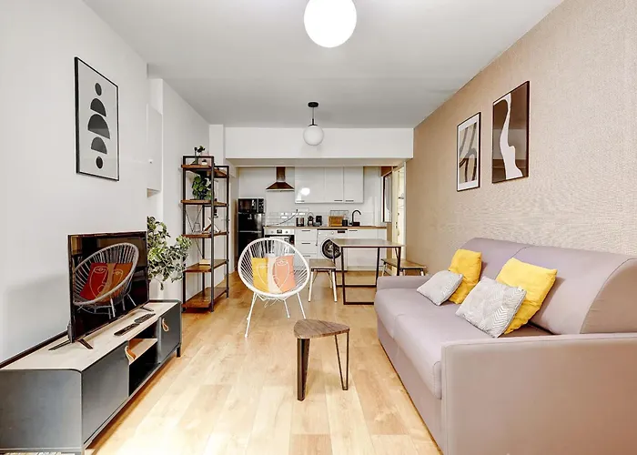 Chic Et Cosy - 4p Parc De La Appartamento