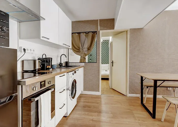 Appartamento Chic Et Cosy - 4p Parc De La Parigi